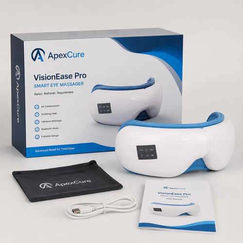 ApexCure VisionEase Pro - SMART EYE MASSAGER