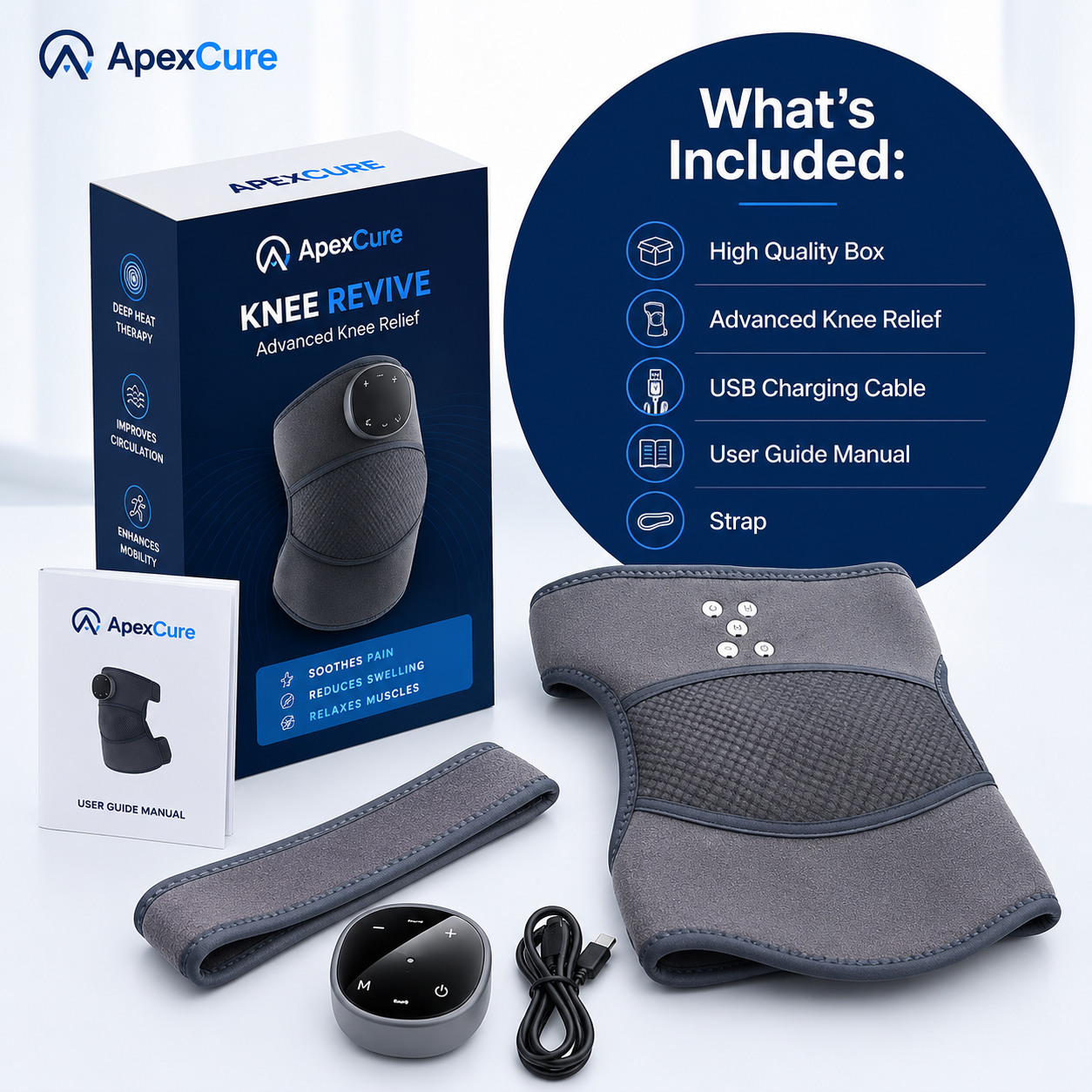 ApexCure - KNEE REVIVE - Knee Massager