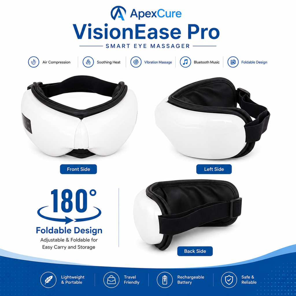 ApexCure VisionEase Pro - SMART EYE MASSAGER