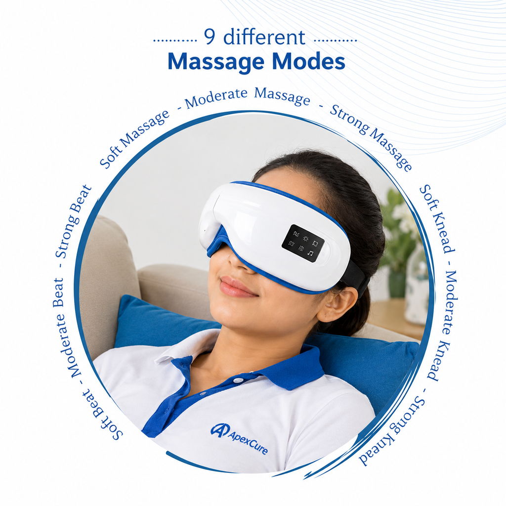 ApexCure VisionEase Pro - SMART EYE MASSAGER